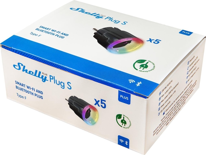 Actual product image Shelly Plus Plug S