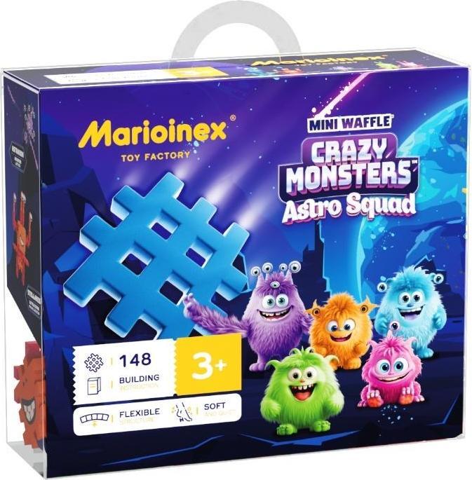 Marioinex Mini Waffel Crazy Monsters Astro Squad 148 Stück