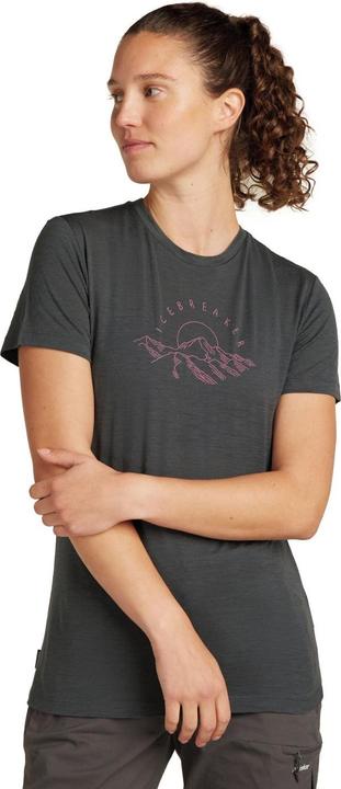 Actual product image Icebreaker W Mer 150 Tech Lite SS Tee Sunrise Sumit (L)