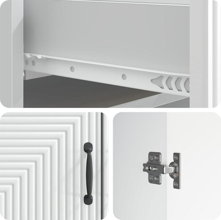 Produktbild vidaXL Sideboard-Möbel (34.50 x 64 x 89.50 cm)