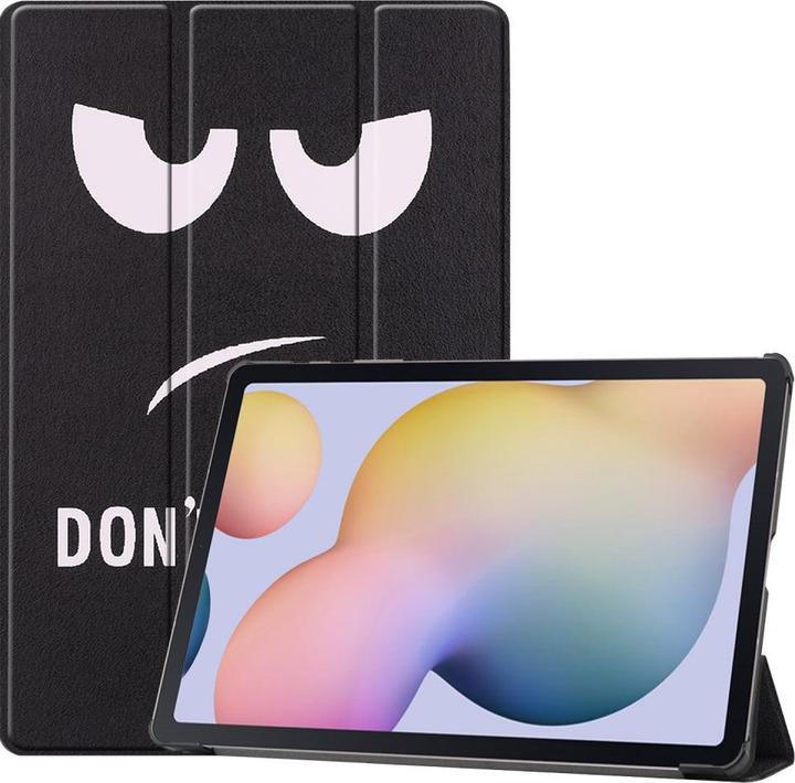 Actual product image Cover-Discount Galaxy Tab S7+ (12.4) - Tri-fold Smart Case Don't Touch (Galaxy Tab S7 FE)