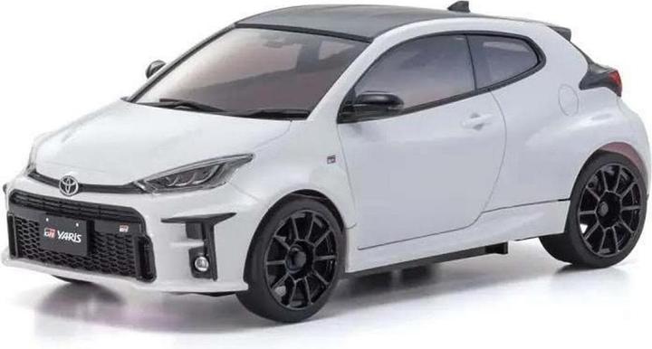 Immagine prodotto Kyosho MINI-Z MR-04 Toyota Yaris, Weiss ARTR, 1:27 (ARR Quasi lettura a corredo)
