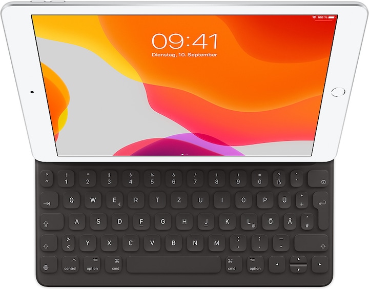 Apple Smart Keyboard (DE, iPad Pro 10.5 2017 (1. Gen), iPad Air 2019 (3. Gen), iPad 2019 (7. Gen), iPad 2020 (8. Gen), iPad 2021 (9. Gen))