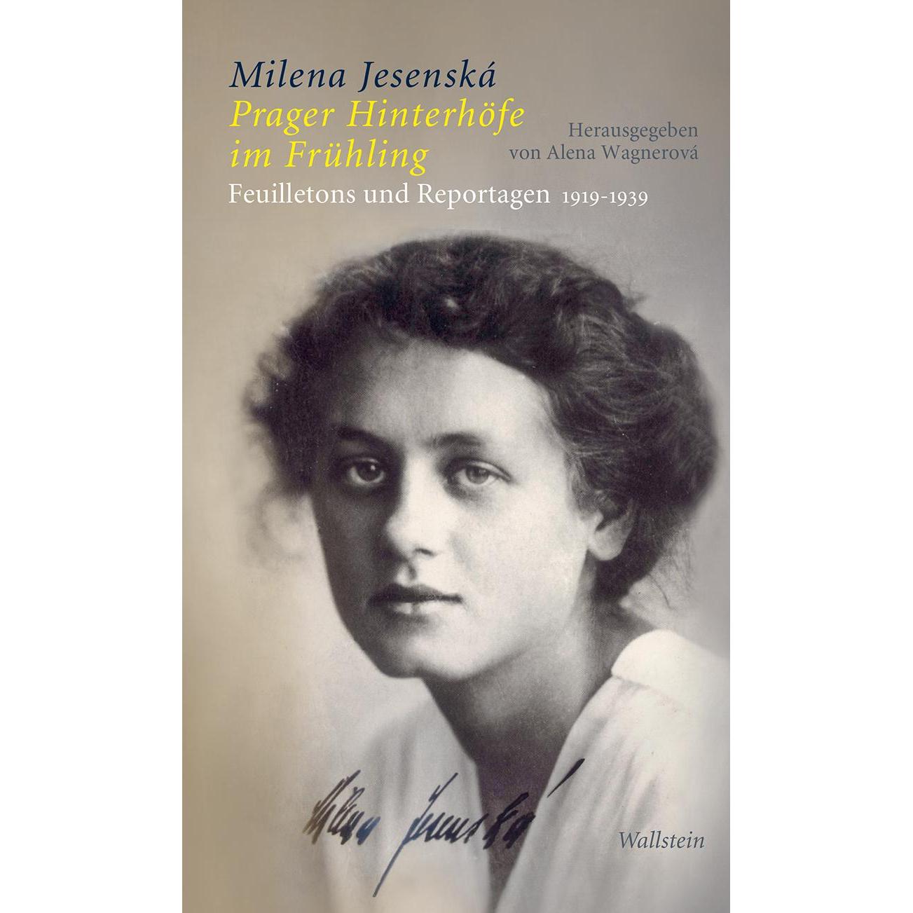 Prager Hinterhöfe im Frühling, Belletristik von Milena Jesenská, Alena Wagnerová