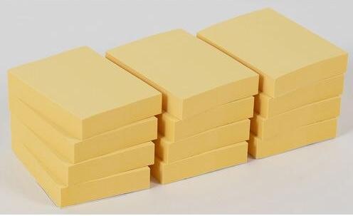 Actual product image Office Depot Sticky notes 38 mm x 51 mm yellow (38 x 51 mm)