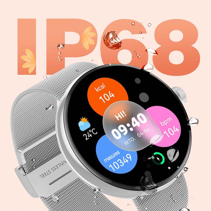 Produktbild Forever Smartwatch Forevive 5 SB-365 silber