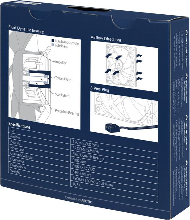 Produktbild Arctic F12 Silent (120 mm, 1 x)