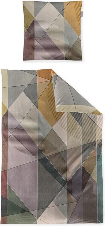 Produktbild Irisette Mako-Satin Bettwäsche Wave 8639 multi (Bettwäsche Set, 155x220 cm + 80x80 cm)