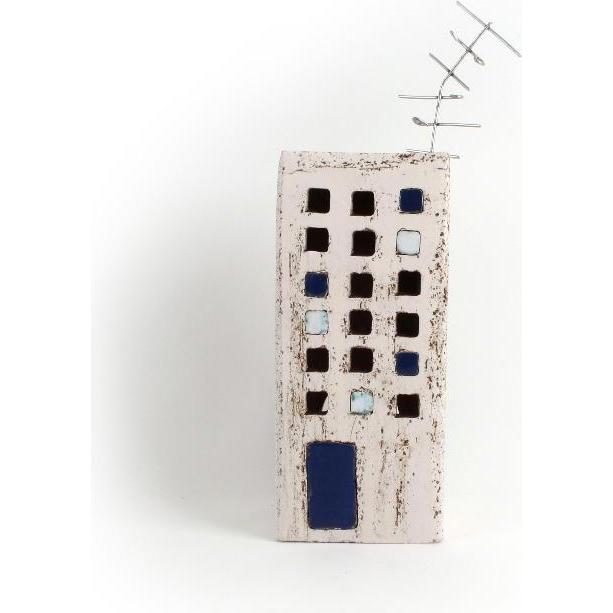 Rozos, Deko Objekt, Mittelgrosses Mehrfamilienhaus (22 x 7 x 5 cm)