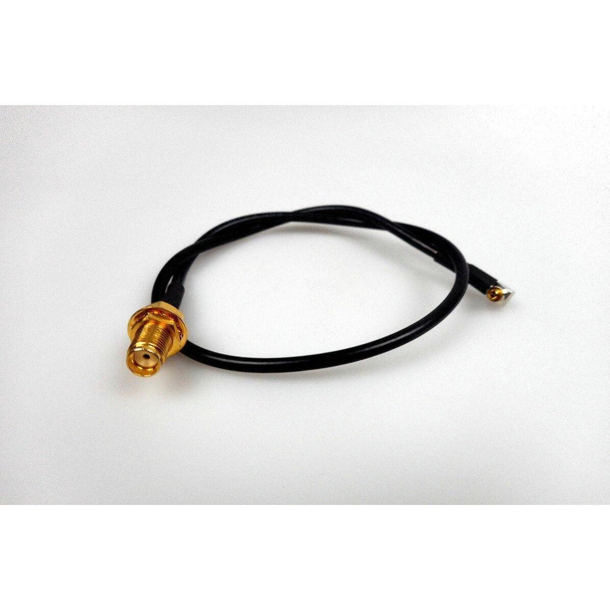 Poynting 37211 - A-CAB-P-SMA-MC Cavo adattatore RG174 MC ad angolo retto a SMAf 3G - per Opt, Cavo antenna