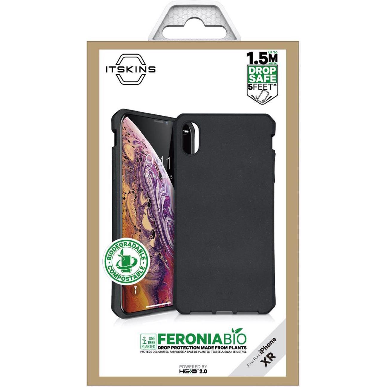 Thumbnail - Itskins Feronia Bio (Apple iPhone XR), Smartphone Hülle, Schwarz