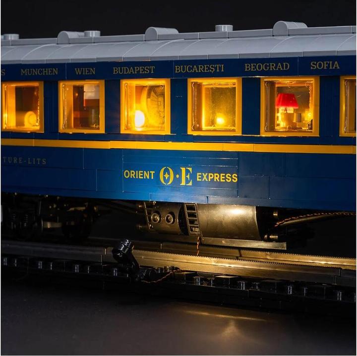 Produktbild Light my bricks LED Licht Set für LEGO 21344 Der Orientexpress