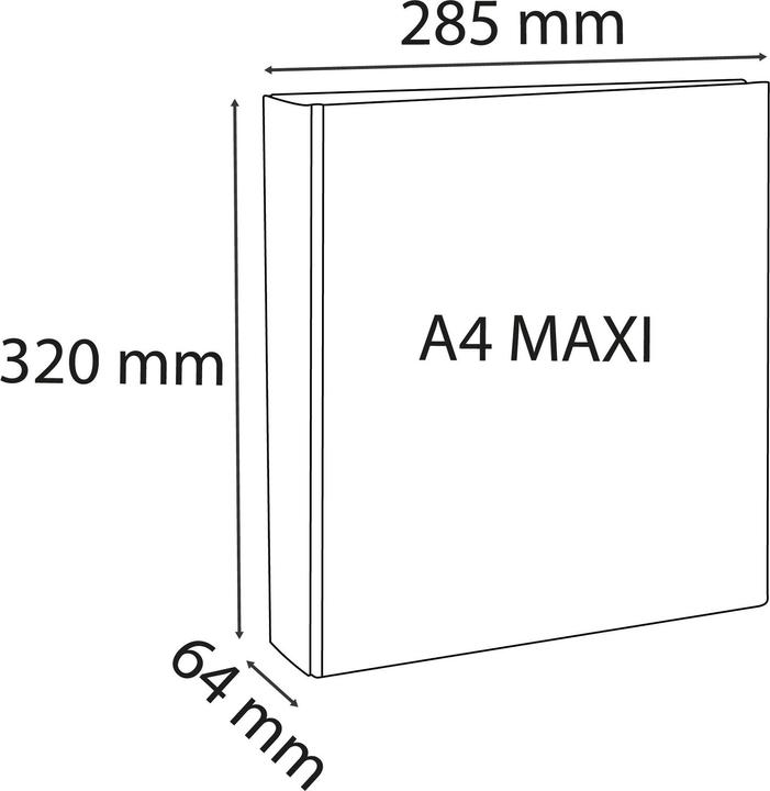 Immagine prodotto Exacompta Raccoglitori ad anelli (A4, 67 mm, 1 Pezzo/i)