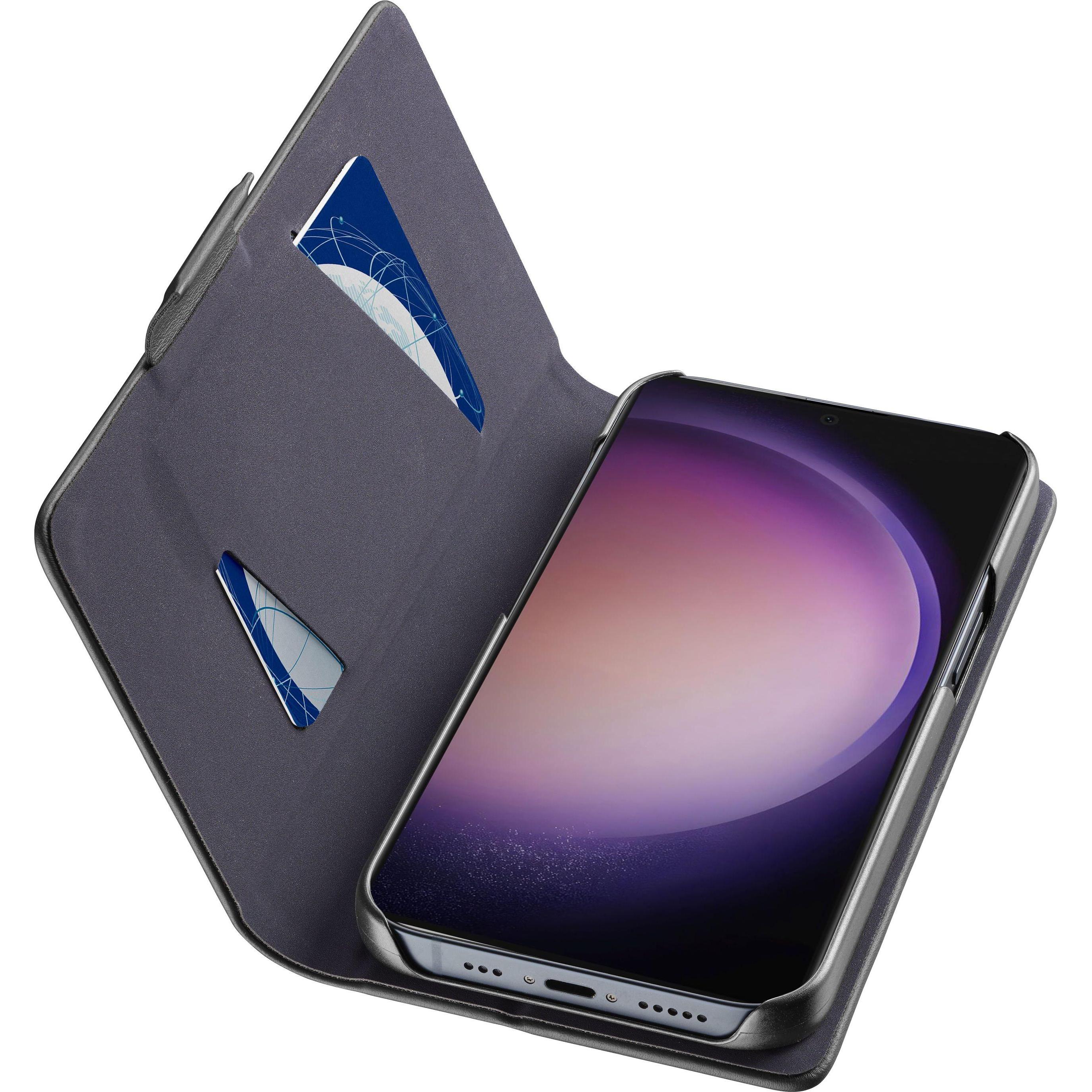 Thumbnail - Cellularline Book Case (Samsung Galaxy S24 Ultra), Smartphone Hülle, Schwarz
