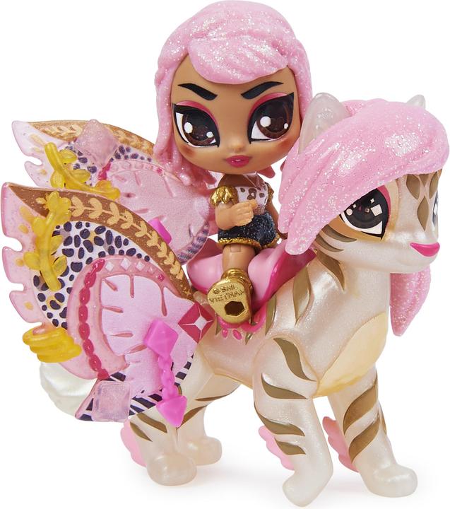Actual product image Hatchimals Pixies Riders Wilder Wings collectible figure with mythical creatures to ride and much