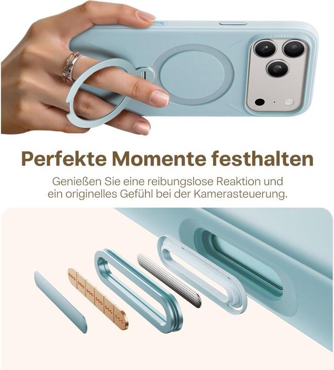 Produktbild Torras Ostand Spin Softune Series (Apple iPhone 17 Pro Max)