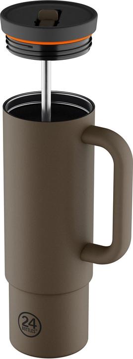 Productafbeelding 24 Bottles Thermobecher Straw Cup 800 ml, Braun (0.80 l)