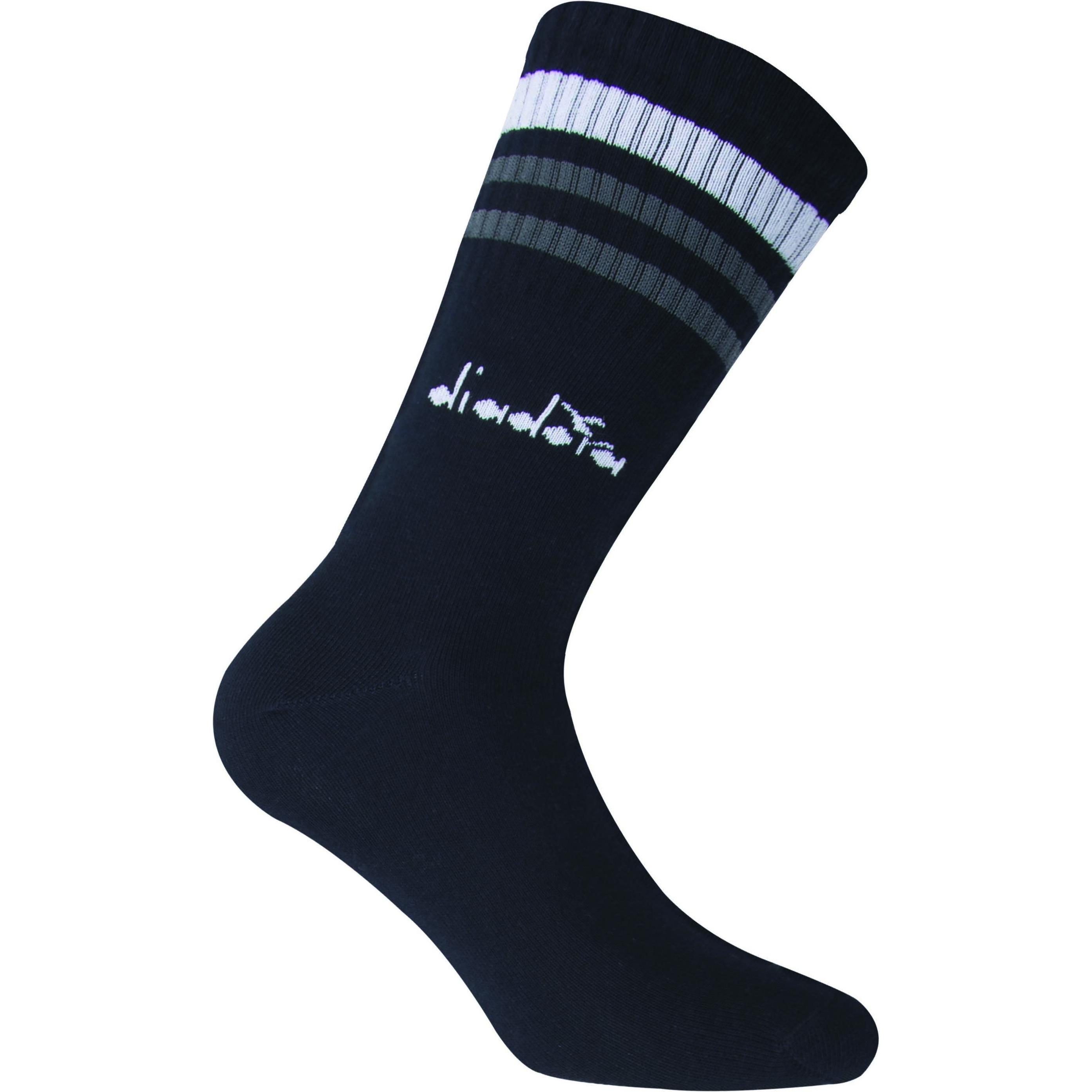 Thumbnail - Diadora, Herren, Socken, Socken Casual Bequem sitzend, Blau, (6er Pack, 43 - 46)