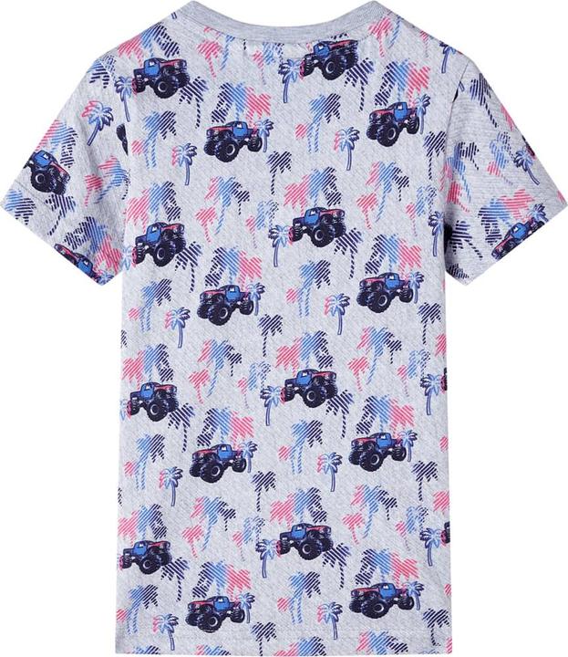 Immagine prodotto vidaXL Maglietta da bambino grigio melange 92,Materiale: 100 (92)