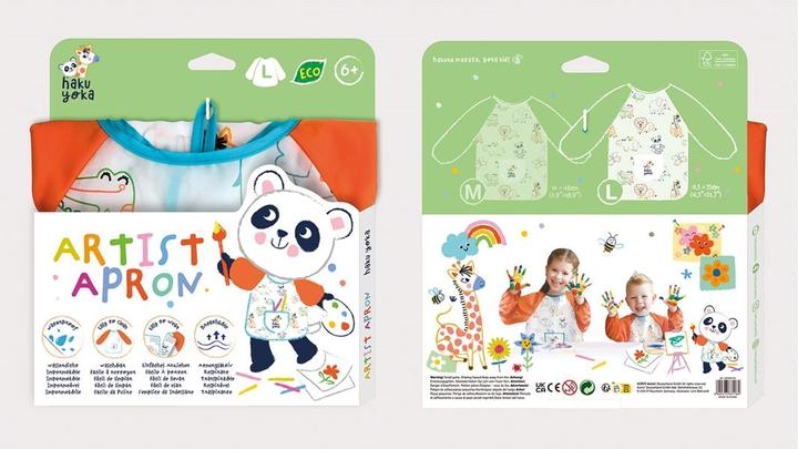 Immagine prodotto Haku Yoka Grembiule da colorare per bambini