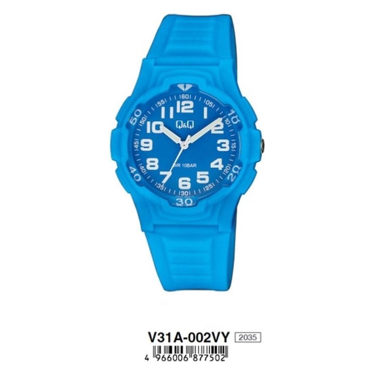 Q&Q, Armbanduhr, AnalogovÃ Hodinky V31A-002VY, (Analoguhr, 40 mm)