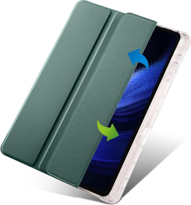 Image du produit Cover-Discount Xiaomi Pad 6 - étui intelligent porte-crayon vert (Xiaomi Pad 6, Xiaomi Pad 6 Pro)