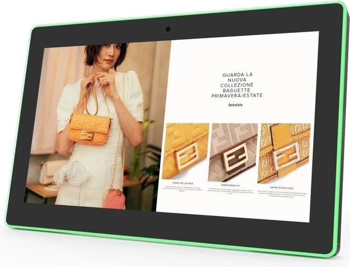 Image du produit Allnet Salle de réunion RGB LED Tablet 15 pouces RK3399 Android 10 et NFC/RFID noir (15", 16 Go, Noir)