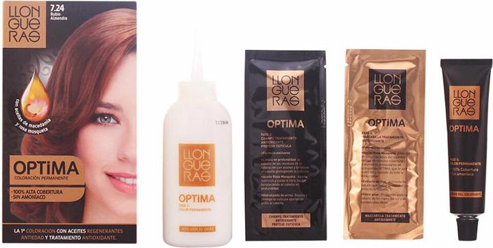 Immagine prodotto Llongueras Colore per capelli OPTIMA #7.24-biondo mandorla (7.24)