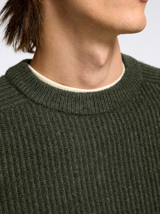 Immagine prodotto Selected Homme Maglia dalla vestibilità regolare con scollo rotondo (S)
