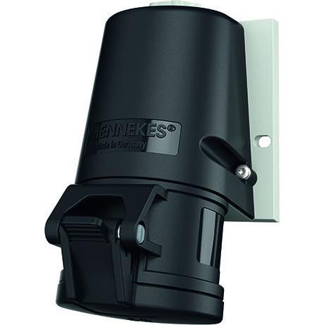 Mennekes, Steckdose, MEN 1344 16A4P 7H500V Wanddose TwinCONTACT IP44