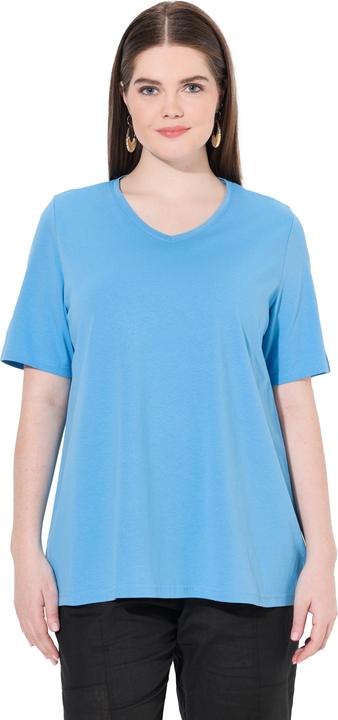 Produktbild Ulla Popken T-Shirts, 2er-Pack, V-Ausschnitt, Halbarm (42, 44)