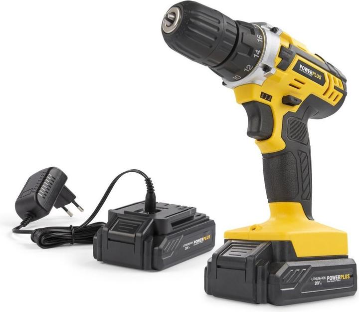 Image du produit Powerplus Perceuse Visseuse sans Fil 20V