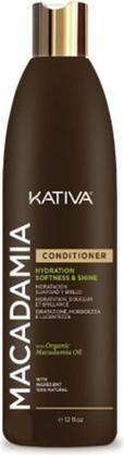 Actual product image Kativa Macadamia Conditioning Rinse 550ml Moisturizing, Smoothness, and Shine Dry and Dehydrated Hai (550 ml)