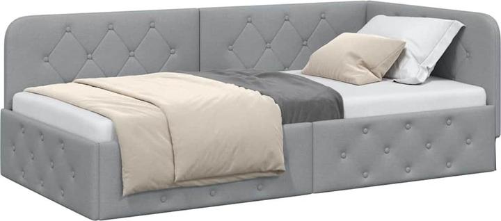 Image du produit vidaXL Eckbettgestell (90 x 190 cm)