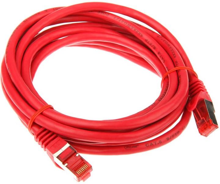 Produktbild InLine 3m Cat.6 Patchkabel 1000 Mbit RJ45 (S/FTP, CAT6, 3 m)