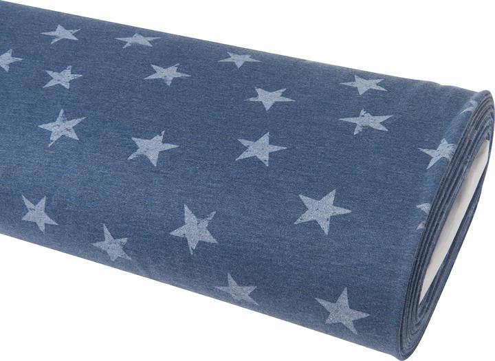 Produktbild VBS Sweat-Stoff "Sterne", 150 cm, 375 g/lfm, Meterware