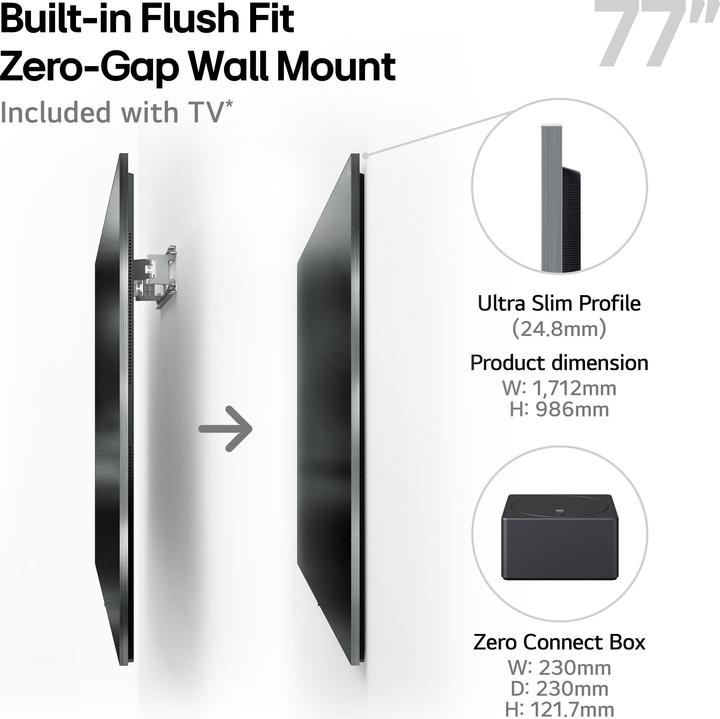 Immagine prodotto LG OLED77M59LA.AEU (77", M5, OLED, 4K, 2025)