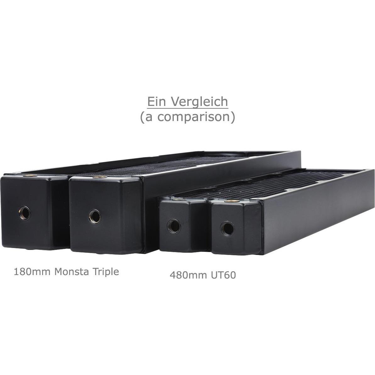 Thumbnail - Alphacool NexXxoS Monsta 180mm Triple (180 mm), Wasserkühlung Radiator, Schwarz