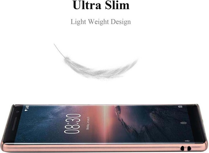 Produktbild Cadorabo Hard Cover Matt Metall Cover (Nokia 8 Sirocco)
