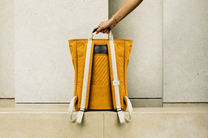 Actual product image Native Union W.F.A Backpack, mustard yellow (15 l)