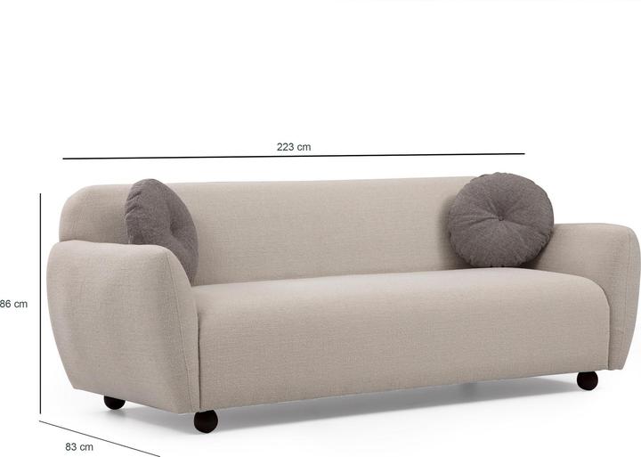 Produktbild Atelier del Sofa Damien (3-Sitzer)