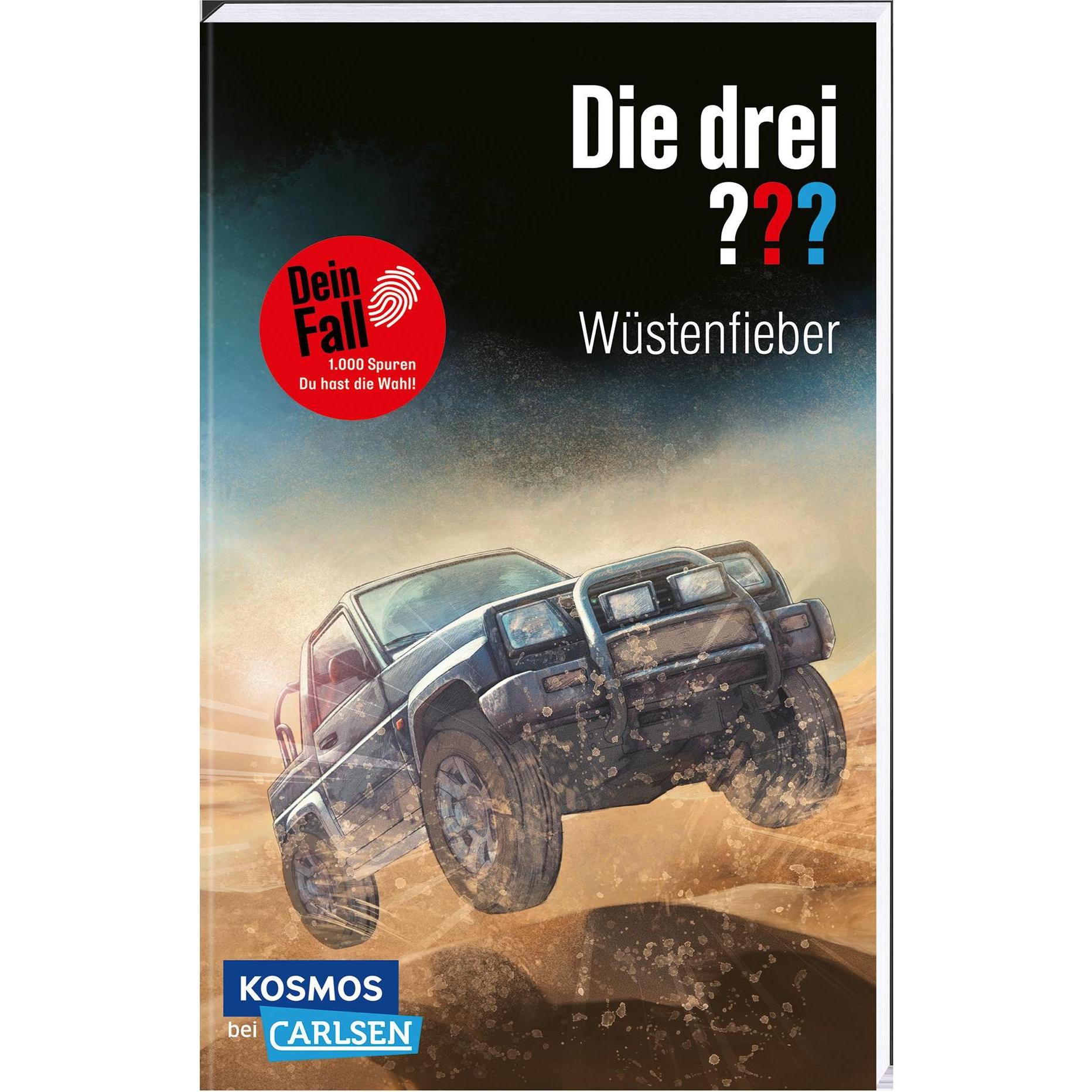 Die drei DREI FRAGEZEICHEN - Dein Fall Wüstenfieber, Kinderbücher von Evelyn Boyd