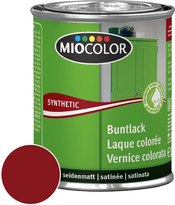 Immagine prodotto Miocolor Synthetic Vernice colorata opaca (Rosso vino, 0.38 l)