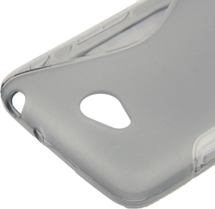 Produktbild König Design Handyhülle S Line TPU Tasche für LG L70 / Dual D325 Grau (LG L70)