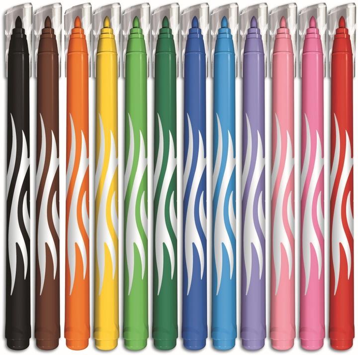Actual product image Maped Fibre pen Jungle 12s (Multicoloured, 12 x)