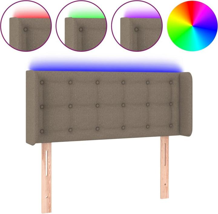 Image du produit vidaXL LED Kopfteil (103 x 16 x 128 cm)