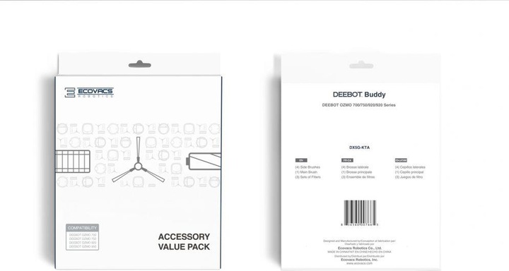 Image du produit Ecovacs Kit d'accessoires pour DEEBOT série OZMO920/950