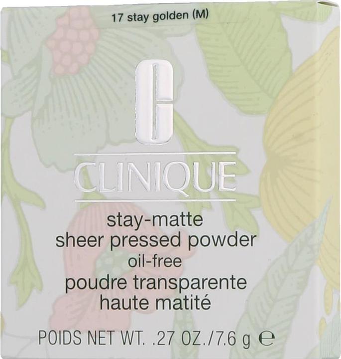 Actual product image Clinique Stay Matte (17 Stay Golden)