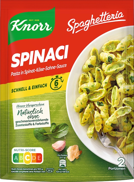 Produktbild Knorr Spaghetteria Spinaci (160 g)