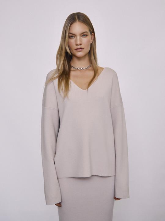 Actual product image Object V-neck knit jumper (XL)